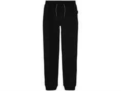 Sweatpants fra Name It i black med justerbar talje og snøre